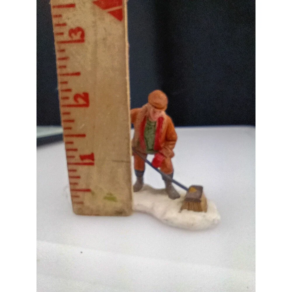 Lemax street sweeper Only  replacement Christmas Village  INV404